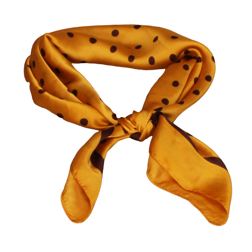 Bæltekompagniet - 102 Yellow silk scarf